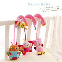 Load image into Gallery viewer, Early Development Soft Infant Crib Bed Stroller Toy Spiral Baby Toys For Newborns Car Seat Hanging Bebe Bell Rattle Toy For Gift