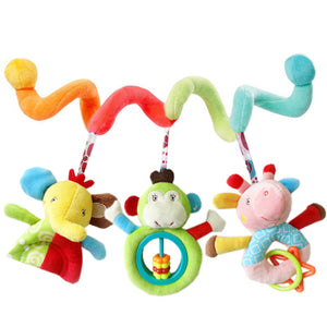 Early Development Soft Infant Crib Bed Stroller Toy Spiral Baby Toys For Newborns Car Seat Hanging Bebe Bell Rattle Toy For Gift