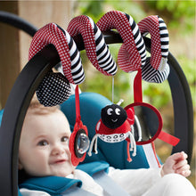 Load image into Gallery viewer, Soft Infant Crib Bed Stroller Toy Spiral Baby