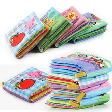 Load image into Gallery viewer, 10 Pages Baby Rattles Mobiles Toy Soft Animal Cloth