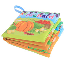 Load image into Gallery viewer, 10 Pages Baby Rattles Mobiles Toy Soft Animal Cloth