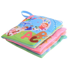 Load image into Gallery viewer, 10 Pages Baby Rattles Mobiles Toy Soft Animal Cloth