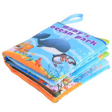Load image into Gallery viewer, 10 Pages Baby Rattles Mobiles Toy Soft Animal Cloth