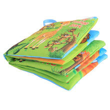 Load image into Gallery viewer, 10 Pages Baby Rattles Mobiles Toy Soft Animal Cloth