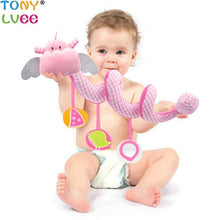 Load image into Gallery viewer, Early Development Soft Infant Crib Bed Stroller Toy Spiral Baby Toys For Newborns Car Seat Hanging Bebe Bell Rattle Toy For Gift