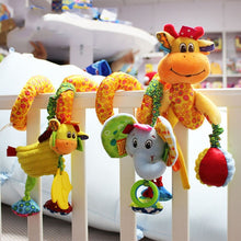 Load image into Gallery viewer, Early Development Soft Infant Crib Bed Stroller Toy Spiral Baby Toys For Newborns Car Seat Hanging Bebe Bell Rattle Toy For Gift