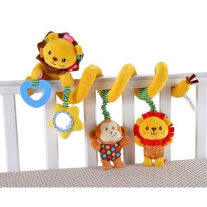 Early Development Soft Infant Crib Bed Stroller Toy Spiral Baby Toys For Newborns Car Seat Hanging Bebe Bell Rattle Toy For Gift