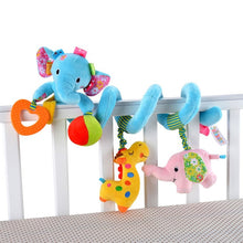 Load image into Gallery viewer, Early Development Soft Infant Crib Bed Stroller Toy Spiral Baby Toys For Newborns Car Seat Hanging Bebe Bell Rattle Toy For Gift