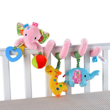 Load image into Gallery viewer, Early Development Soft Infant Crib Bed Stroller Toy Spiral Baby Toys For Newborns Car Seat Hanging Bebe Bell Rattle Toy For Gift